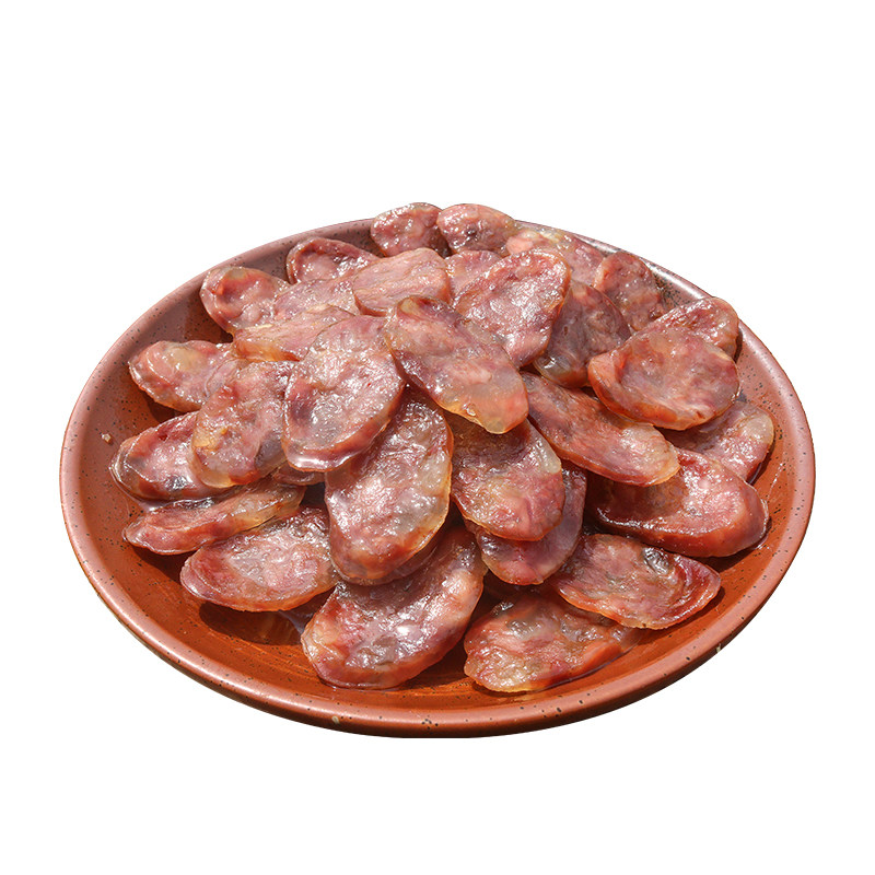 安徽特产咸味香肠腊肠农家自制土猪香肠纯肉手工 diy风干腊肠500g