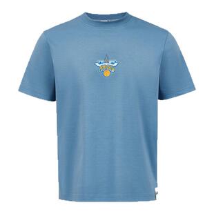 25夏季新品 NBA ATELIER男士尼克斯队宽松字母印花圆领短袖T恤