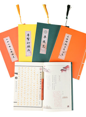 【为去世亲人抄】手抄硬笔临摹描红本练字帖楷书带注音古风流苏