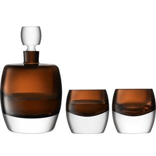 英国LSA轻奢水晶玻璃威士忌酒具套装洋酒杯酒樽品鉴对杯原装进口