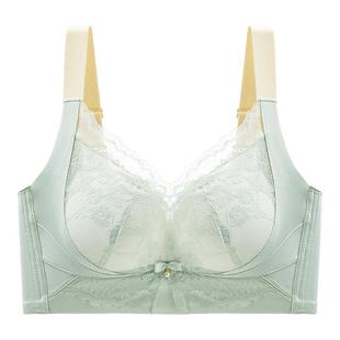 爱戴调整型内衣女小胸聚拢显大收副乳防下垂外扩无钢圈蕾丝文胸夏