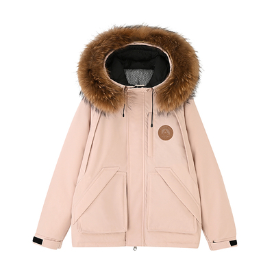 mc2户外休闲工装风羽绒外套