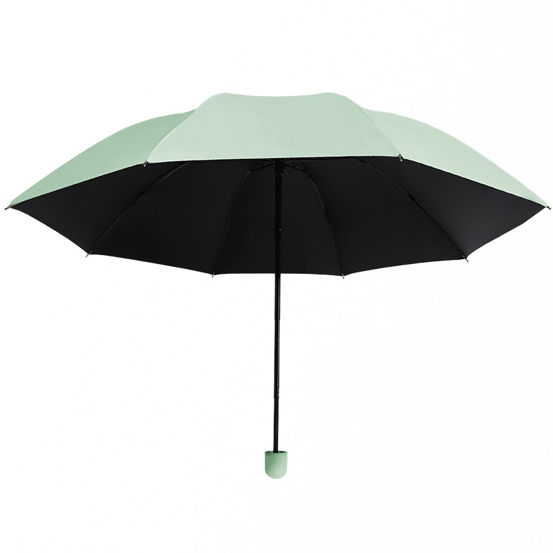 雨伞女ins森系简约晴雨两用男学生折叠全自动防晒防紫外线太阳伞