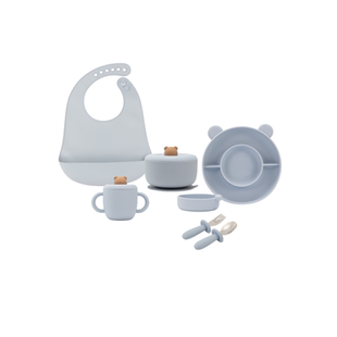 Loveinno宝宝餐具婴儿辅食餐具礼盒婴儿学吃饭辅食碗儿童送礼套盒