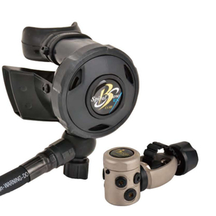 超轻Bism RX3440 RX3430钛合金呼吸调节器一二级头压力表潜水装备