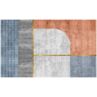 莫兰迪地毯卧室少女现代简约轻奢高级客厅茶几毯ins网红垫子地垫