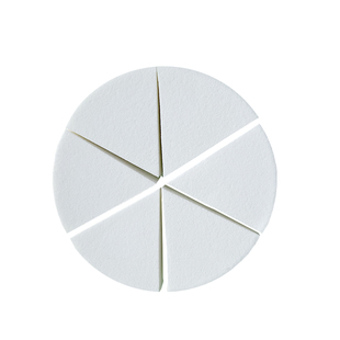 优笙色20片皮面粉扑SBR化妆海棉小三角梯形海棉干湿两用妆前打底