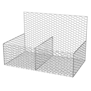 镀锌石笼网护坡格宾网格宾笼包塑格宾石笼网河道雷诺护垫固滨笼