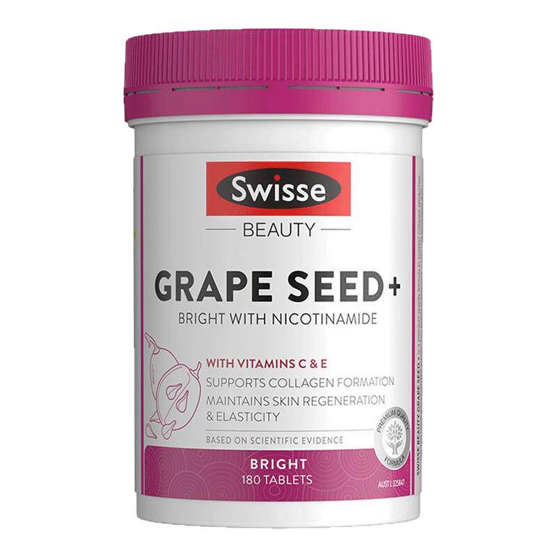 澳洲Swisse葡萄籽烟酰胺180粒