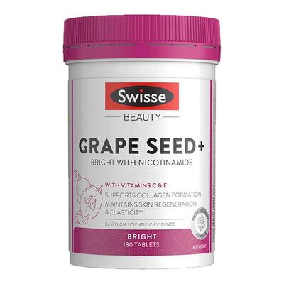 澳洲Swisse葡萄籽烟酰胺180粒