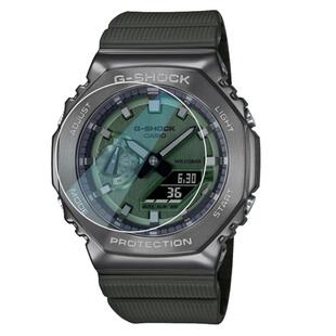 适用于卡西欧GM-B2100B钢化膜八角农家橡树表圈表膜2100贴膜保护膜全表膜后膜边框膜GM2100后盖膜表扣