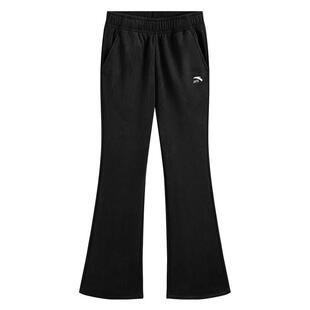 【暖芯裤】安踏儿童装女童加绒加厚裤子2026冬季新款灯芯绒喇叭裤