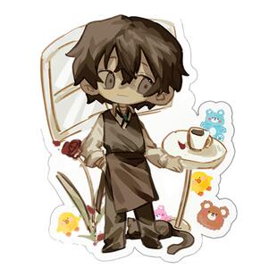 【幕醒森林】文豪野犬周边中岛敦 芥川龙之介立牌挂件钥匙扣吧唧