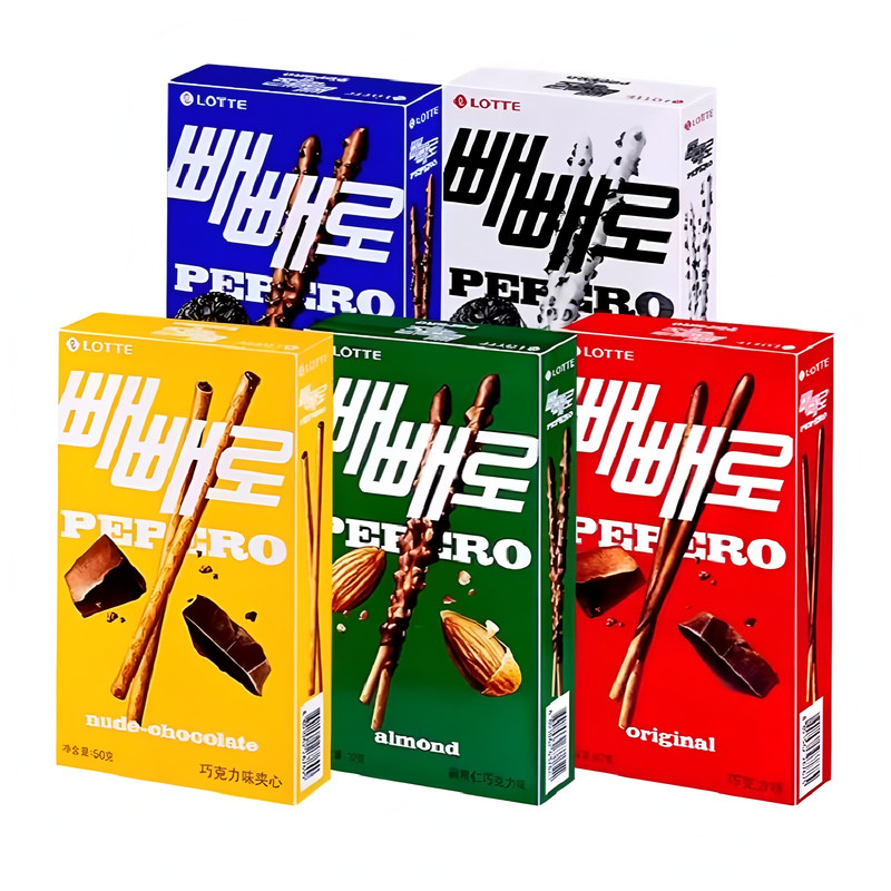 韩国进口乐天巧克力棒