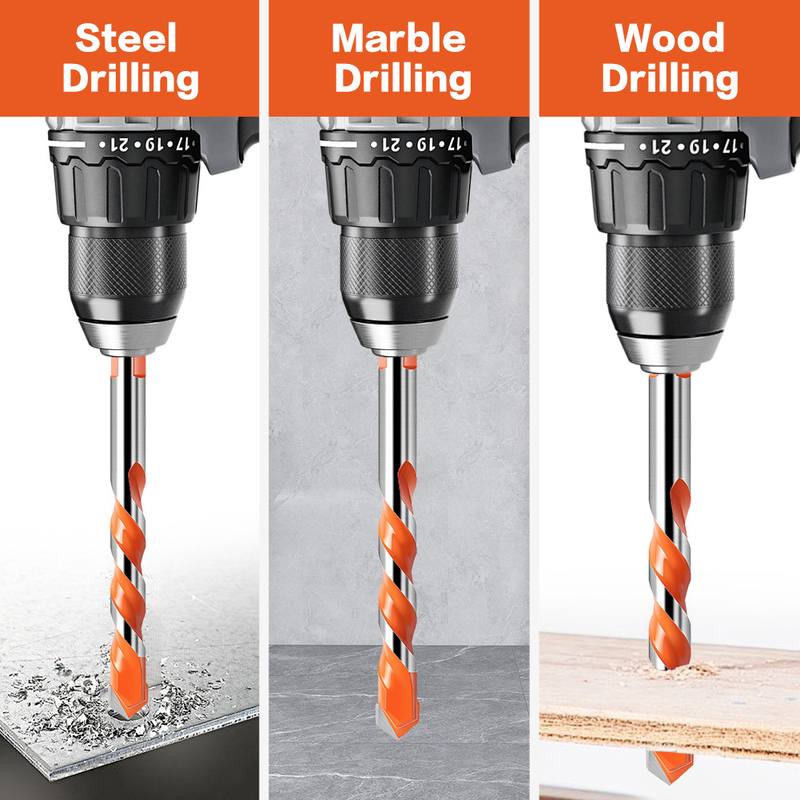 霸王钻玻璃瓷砖打孔开孔器钨钢钻头多功能混凝土水泥三角转头钻头