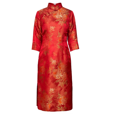 香薇姿春季旗袍妈妈婚宴订婚礼服