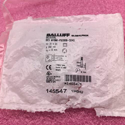 【请询价】BALLUFF巴鲁夫BES008L电感接近开关传感器