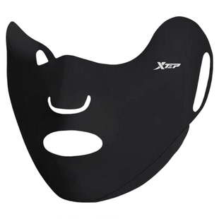 特步防晒面罩女夏季运动易呼吸漏嘴鼻高尔夫跑步专用冰丝透气口罩