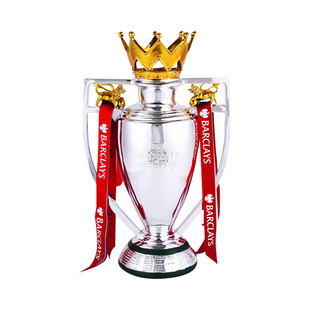 2024英超联赛曼城奖杯模型 冠军杯足球球迷用品纪念品KTV足彩体彩