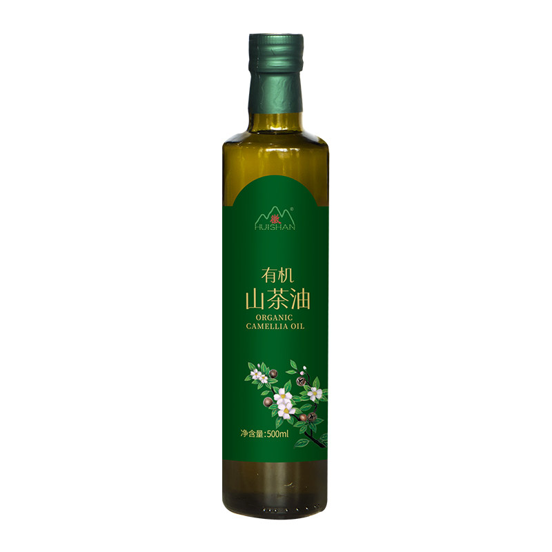 一级冷榨黄山有机野山茶籽油纯正食用油礼盒装孕妇适用500ML*一瓶