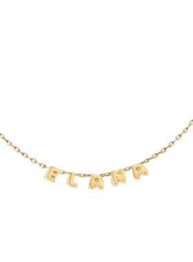 ChicVibes金色Mini光面泡泡项链