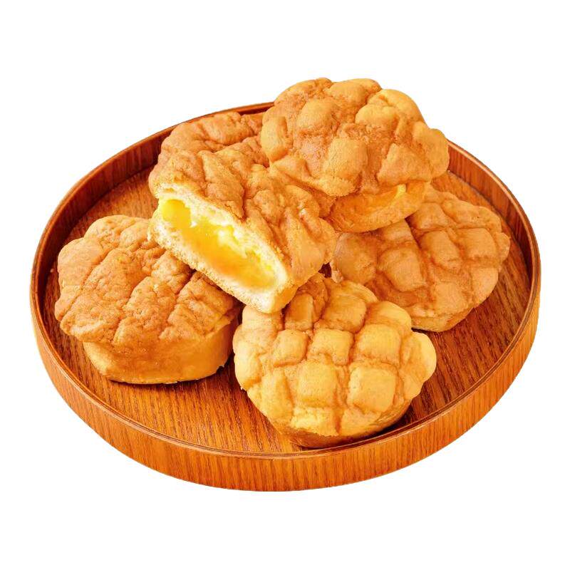 正宗港式酥皮菠萝包夹心面包速食早餐下午茶手撕零食代餐独立包装