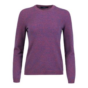 GOBI戈壁秋冬基础纯色圆领羊绒衫女士针织衫套头打底衫毛衣WK01