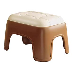 家用矮凳入户门口换鞋凳可叠放简约小凳子加厚塑料客厅沙发小矮凳