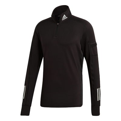 Adidas/阿迪达斯正品 WARM 1/2 ZIP 男子冷季跑步套头衫GC7910