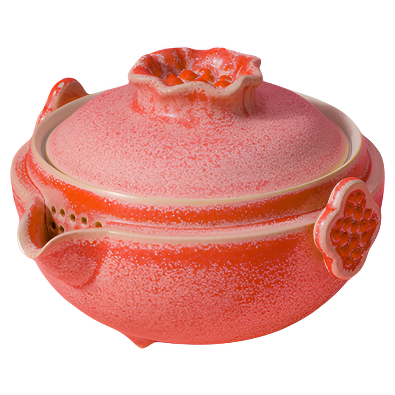 万仟堂甜美粉系石榴茶器