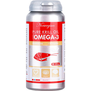 挪威深海磷虾油瑞典进口成人软胶囊中老年虾青素磷脂型omega 3