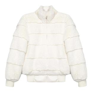 M900环保毛外套女秋冬季2026新款爆款时尚洋气短款小个子气质百搭