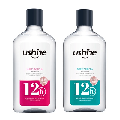 怡雪果香清洁清爽不呛口漱口水