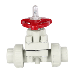 戎生PPH活接隔膜阀双由令隔膜阀门 微调节截止阀耐酸碱腐蚀