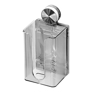 可伸缩吸盘纸巾盒卫生间壁挂式洗脸巾收纳盒厕所免打孔抽纸盒收纳