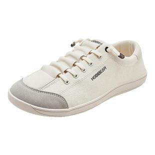 HOBIBEAR宽楦赤足鞋男女2026春秋季防滑平步透气4E宽头健身训练鞋