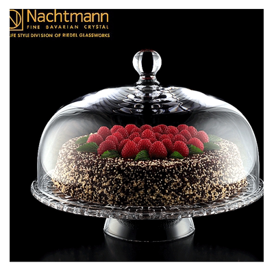 德国进口水晶玻璃点心甜品蛋糕盘