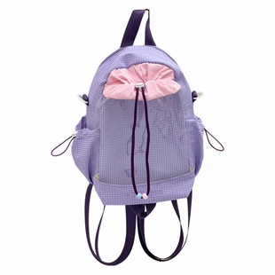 森系小清新20cm娃包小食量痛包可爱甜美少女斜挎包漫展两用双肩包