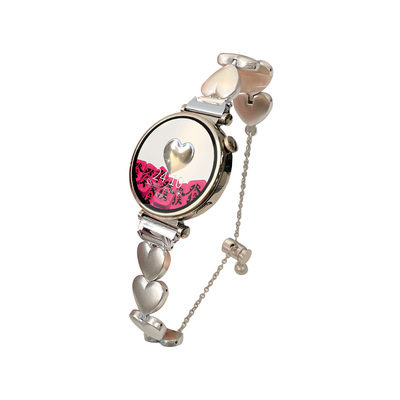 女生diy爱心式腕带psnld华为gt4