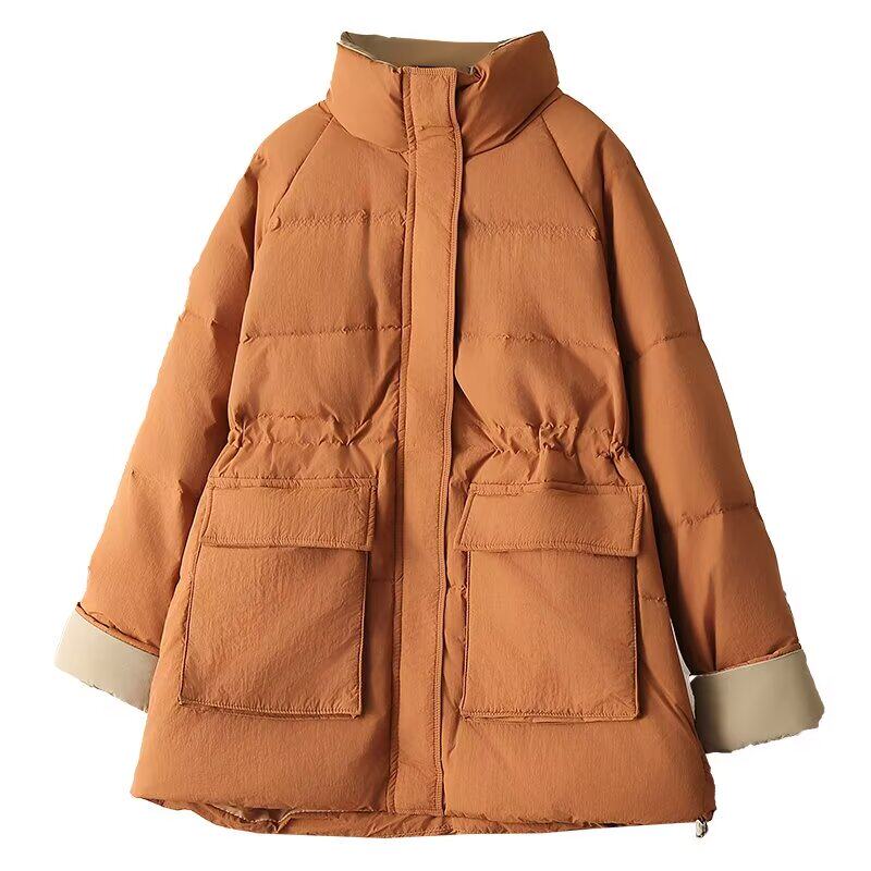 中长款中长款加厚保暖派克羽绒服