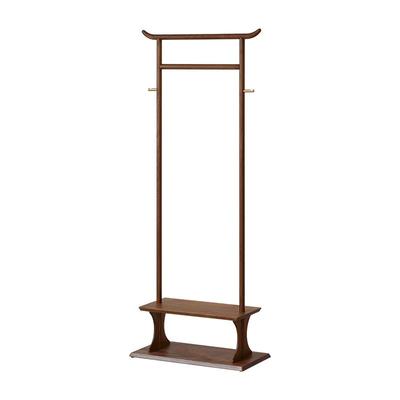 有清堂北美黑胡桃木新中式挂衣架