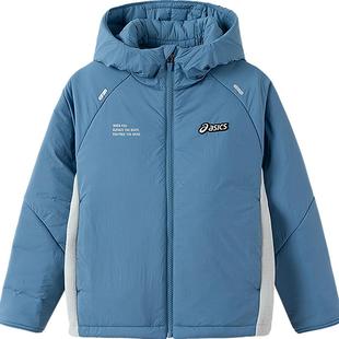 ASICS/亚瑟士童装25年冬季儿童百搭运动棉服时尚百搭舒适保暖外套