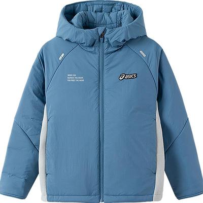 ASICS/亚瑟士童装25年冬季儿童百搭运动棉服时尚百搭舒适保暖外套