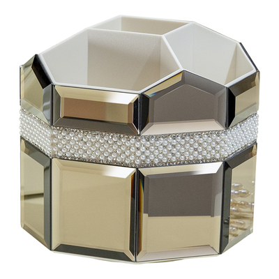 KP化妆刷收纳筒旋转化妆品收纳盒