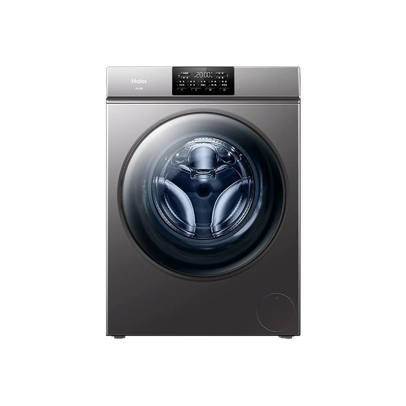 海尔统帅10公斤滚筒变频洗衣机家用全自动节能除菌螨洗烘一体新款