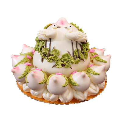 寿桃馒头生日老人祝寿60大寿