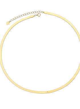 纯银刀片链MOOYINGUAN/暮城银冠