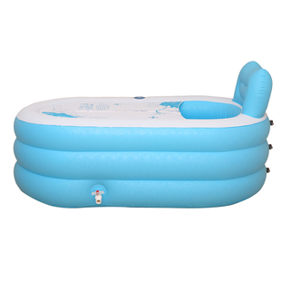 充气浴缸家用全身泡澡桶大人折叠洗澡桶浴桶家庭浴池儿童洗澡盆