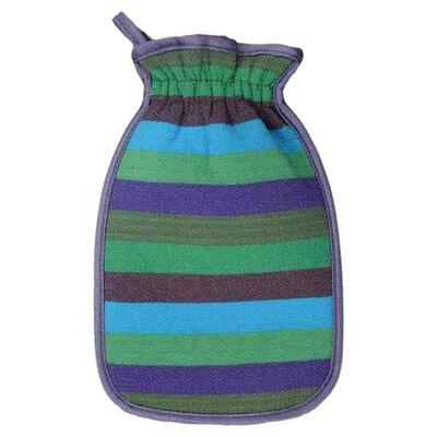 彩虹条搓澡巾男女双面搓背洗澡巾沐浴手套搓灰粗砂洗澡神器无痛