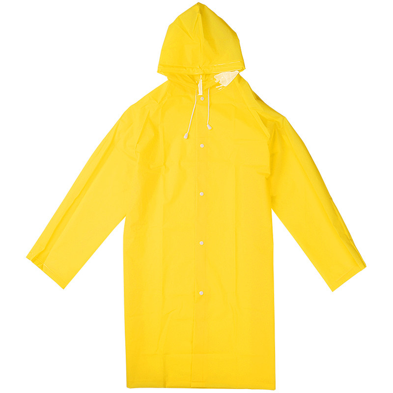 成人男女徒步长款透明反光条雨衣外套潮时尚便携式防水全身雨披